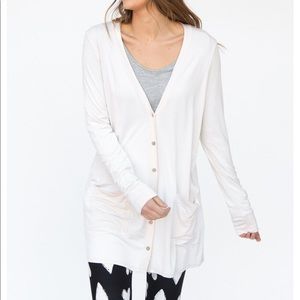 Agnes and Dora Cream Favorite Cardi!